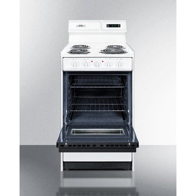 Summit Electric Coil Ranges Summit 20" Wide Electric Coil Top Range WEM130DK
