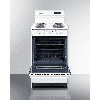 Summit Electric Coil Ranges Summit 20" Wide Electric Coil Top Range WEM130KW
