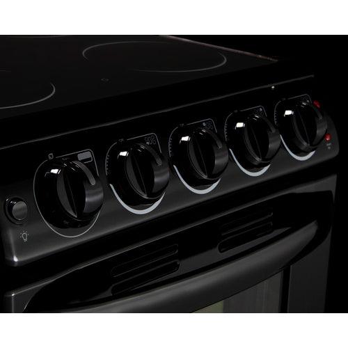 Summit Electric Coil Ranges Summit 20" Wide Electric Smooth-Top Range REX2051BRT