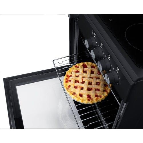 Summit Propane Range /Stove Summit 20" Wide Electric Smooth-Top Range REXT20BL