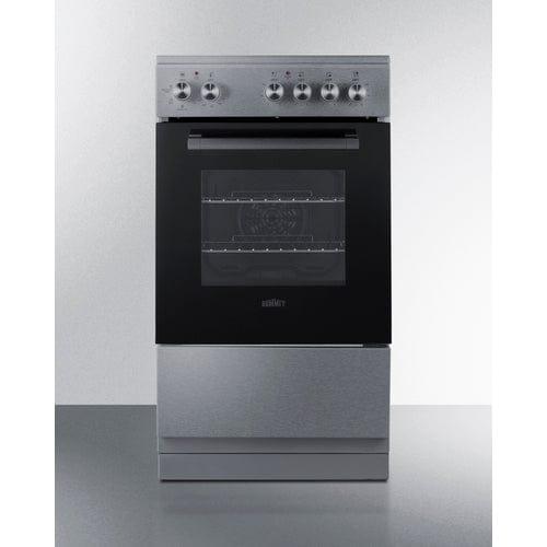 Summit Propane Range /Stove Summit 20" Wide Electric Smooth-Top Range REXT20SS
