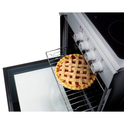 Summit Propane Range /Stove Summit 20" Wide Electric Smooth-Top Range REXT20SS