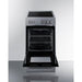 Summit Propane Range /Stove Summit 20" Wide Electric Smooth-Top Range REXT20SS