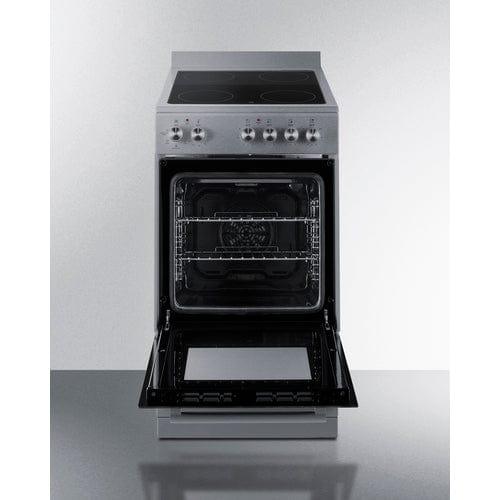 Summit Propane Range /Stove Summit 20" Wide Electric Smooth-Top Range REXT20SS