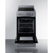 Summit Propane Range /Stove Summit 20" Wide Electric Smooth-Top Range REXT20SS