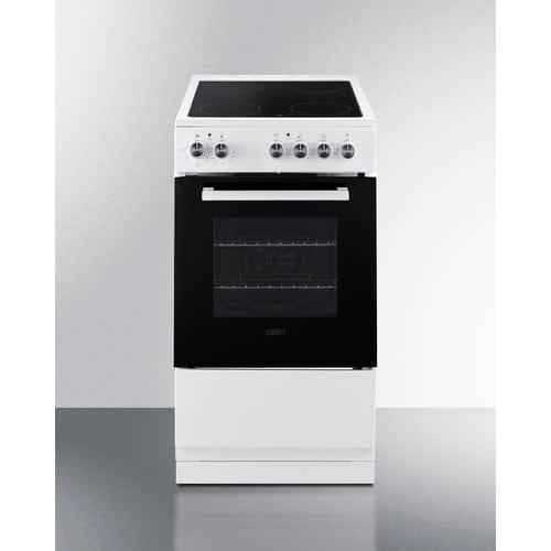 Summit Propane Range /Stove Summit 20" Wide Electric Smooth-Top Range REXT20W