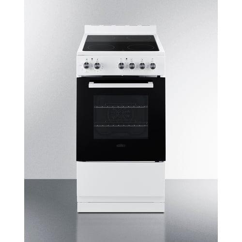 Summit Propane Range /Stove Summit 20" Wide Electric Smooth-Top Range REXT20W