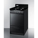 Summit Natural Gas Range/Stove Summit 20" Wide Gas Range, Open Burners TNM1107C