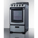 Summit Natural Gas Range/Stove Summit 20" Wide Gas Range PRO201SS