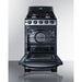 Summit Natural Gas Range/Stove Summit 20" Wide Gas Range PRO201SS