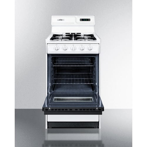 Summit Natural Gas Range/Stove Summit 20" Wide Gas Range WNM1307DK