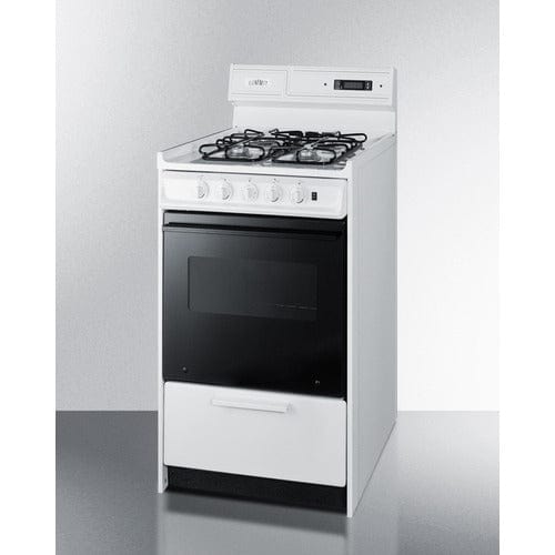 Summit Natural Gas Range/Stove Summit 20&quot; Wide Gas Range WNM1307DK