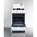 Summit Natural Gas Range/Stove Summit 20" Wide Gas Range WNM1307KW