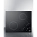 Summit Summit 21" Wide 230V 2-Burner Radiant Cooktop CR2B223G