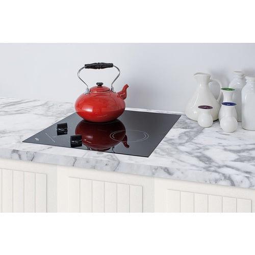 Summit Summit 21" Wide 230V 2-Burner Radiant Cooktop CR2B223G