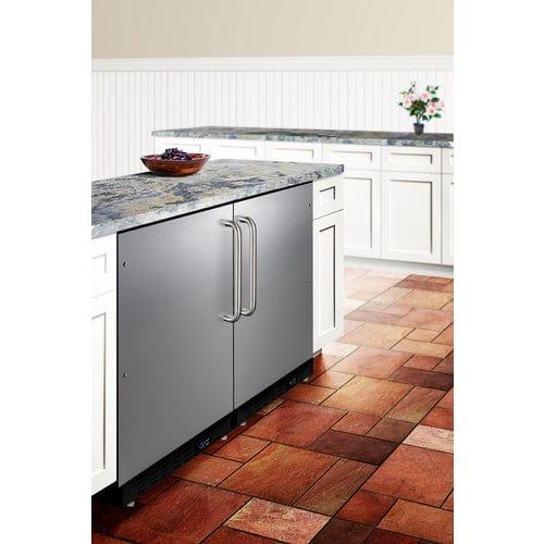 Summit Freezers Summit 21" Wide Built-In All-Freezer, ADA Compliant ALFZ37BCSS