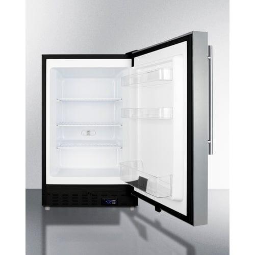 Summit Freezers Summit 21&quot; Wide Built-In All-Freezer, ADA Compliant ALFZ37BCSSHV