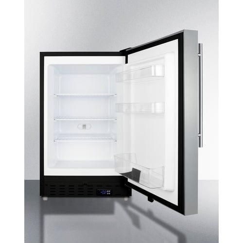 Summit Freezers Summit 21" Wide Built-In All-Freezer, ADA Compliant ALFZ37BCSSHV