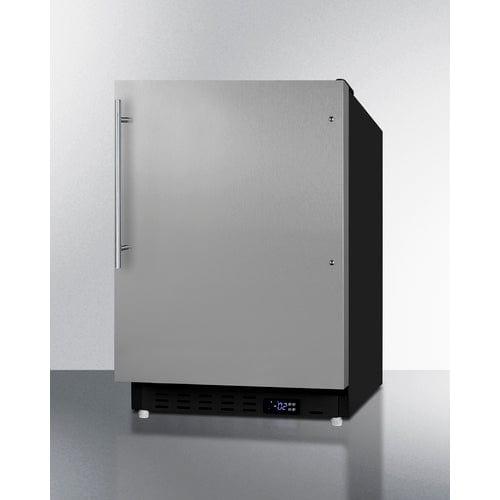 Summit Freezers Summit 21" Wide Built-In All-Freezer, ADA Compliant ALFZ37BSSHV