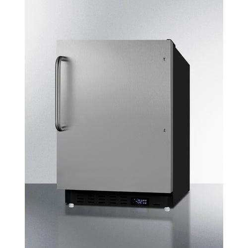 Summit Freezers Summit 21" Wide Built-In All-Freezer, ADA Compliant ALFZ37BSSTB