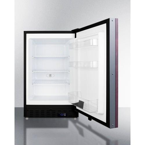 Summit Freezers Summit 21&quot; Wide Built-In All-Freezer, ADA Compliant (Panel Not Included) ALFZ37BIF