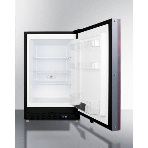 Summit Freezers Summit 21" Wide Built-In All-Freezer, ADA Compliant (Panel Not Included) ALFZ37BIF