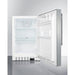 Summit Refrigerators Summit 21" Wide Built-In All-Refrigerator, ADA Compliant ALR46WSSHV