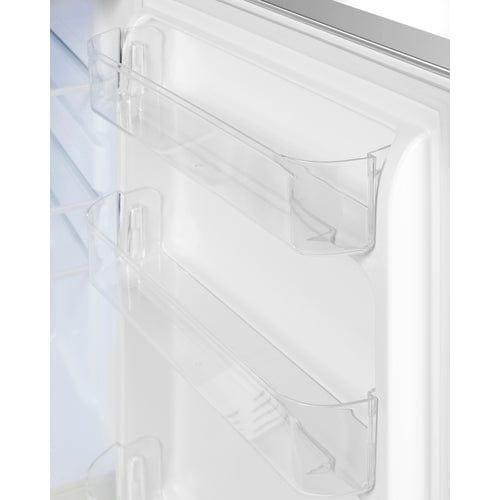 Summit Refrigerators Summit 21" Wide Built-In All-Refrigerator, ADA Compliant ALR46WSSTB