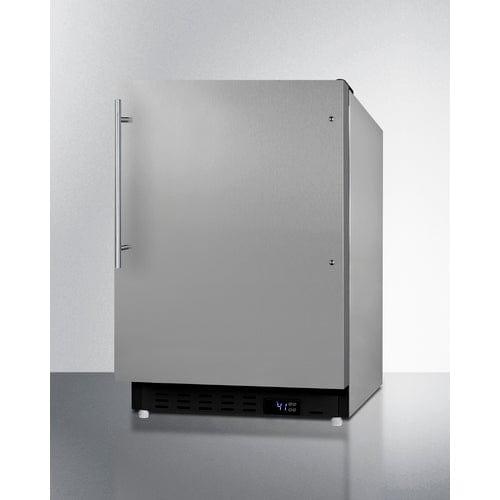 Summit Refrigerators Summit 21&quot; Wide Built-In All-Refrigerator, ADA Compliant ALR47BCSSHV