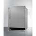 Summit Refrigerators Summit 21" Wide Built-In All-Refrigerator, ADA Compliant ALR47BCSSHV
