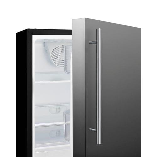 Summit Refrigerators Summit 21" Wide Built-In All-Refrigerator, ADA Compliant ALR47BSSHV