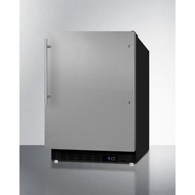 Summit Refrigerators Summit 21" Wide Built-In All-Refrigerator, ADA Compliant ALR47BSSHV