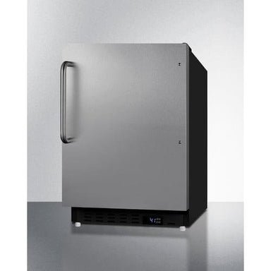 Summit Refrigerators Summit 21" Wide Built-In All-Refrigerator, ADA Compliant ALR47BSSTB