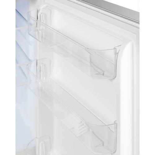 Summit Refrigerators Summit 21&quot; Wide Built-In All-Refrigerator, ADA Compliant (Panel Not Included) ALR46WIF