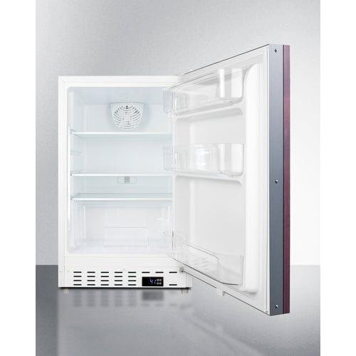 Summit Refrigerators Summit 21&quot; Wide Built-In All-Refrigerator, ADA Compliant (Panel Not Included) ALR46WIF