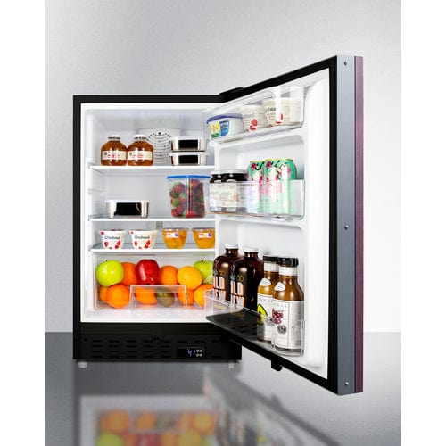 Summit Refrigerators Summit 21&quot; Wide Built-In All-Refrigerator, ADA Compliant (Panel Not Included) ALR47BIF