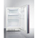 Summit Refrigerators Summit 21" Wide Built-in Refrigerator-Freezer, ADA Compliant (Panel Not Included) ALRF48IF
