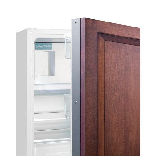 Summit Refrigerators Summit 21" Wide Built-in Refrigerator-Freezer, ADA Compliant (Panel Not Included) ALRF48IF