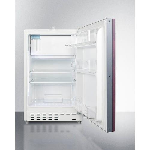Summit Refrigerators Summit 21" Wide Built-in Refrigerator-Freezer, ADA Compliant (Panel Not Included) ALRF48IF