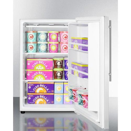 Summit Refrigerators Summit 22" Wide All-Freezer FS605SSVH