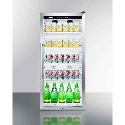 Summit Beverage Center Summit 22&quot; Wide Beverage Center SCR1006CSS