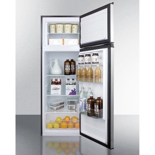 Summit Refrigerators Summit 22&quot; Wide Refrigerator-Freezer CP972SS