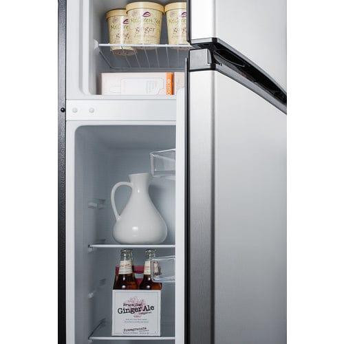 Summit Refrigerators Summit 22&quot; Wide Refrigerator-Freezer CP972SS