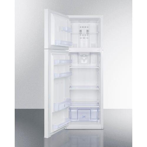 Summit Refrigerators Summit 22" Wide Top Mount Refrigerator-Freezer FF946WLHD