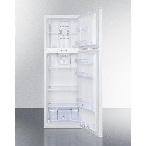 Summit Refrigerators Summit 22&quot; Wide Top Mount Refrigerator-Freezer FF946WLLF2