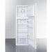 Summit Refrigerators Summit 22" Wide Top Mount Refrigerator-Freezer FF946WLLF2
