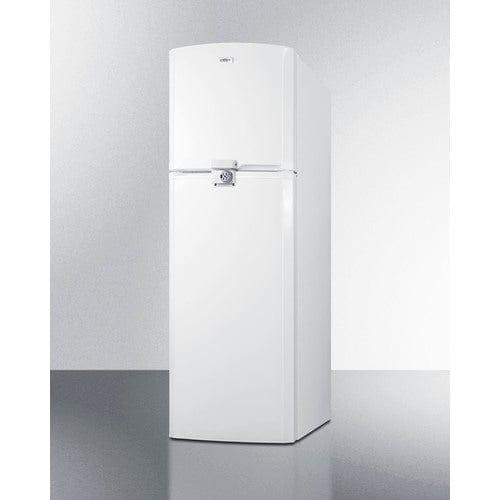 Summit Refrigerators Summit 22&quot; Wide Top Mount Refrigerator-Freezer FF946WLLF2