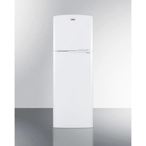 Summit Refrigerators Summit 22&quot; Wide Top Mount Refrigerator-Freezer With Icemaker FF946WIM