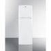 Summit Refrigerators Summit 22" Wide Top Mount Refrigerator-Freezer With Icemaker FF946WIM