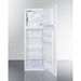Summit Refrigerators Summit 22" Wide Top Mount Refrigerator-Freezer With Icemaker FF946WIM